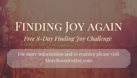 Finding Joy again