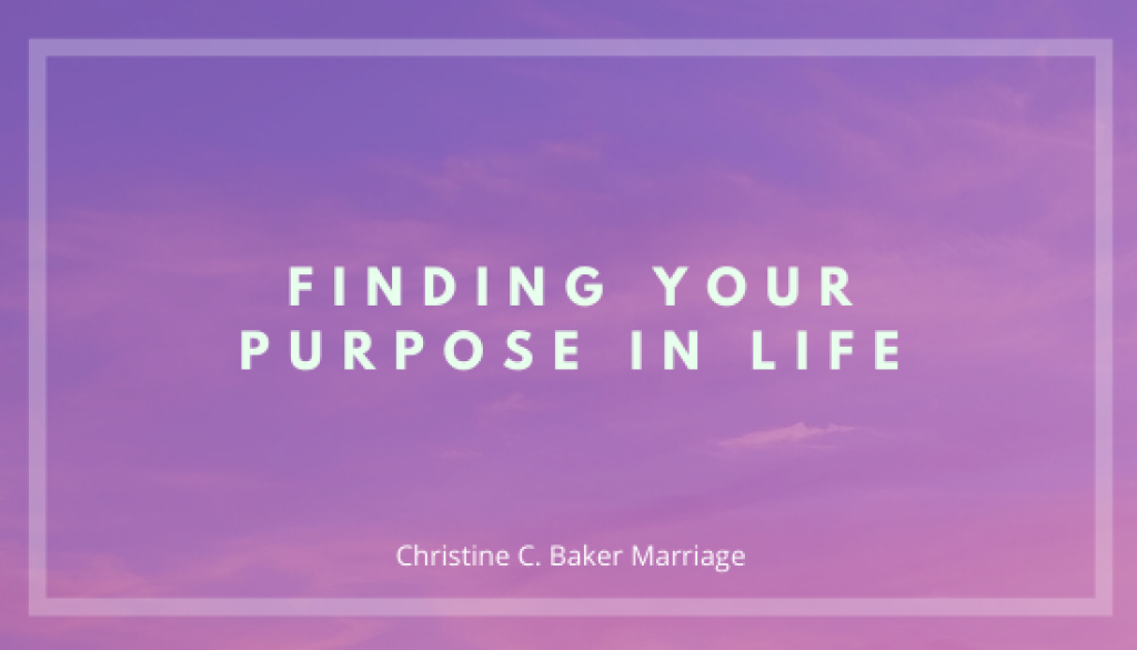 Finding your purpose in life