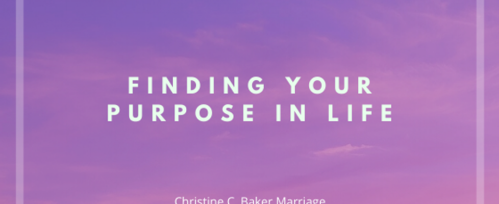 Finding your purpose in life
