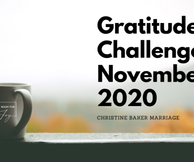 Gratitude Challenge November 2020