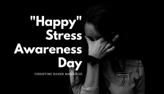 Stress Awareness Day blog banner