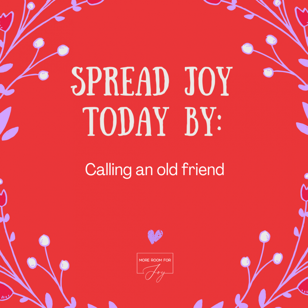 Spreading Joy Challenge More Room for Joy