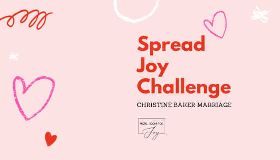 Spread Joy Challenge BLOG BANNER