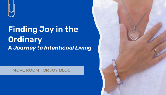 Finding Joy in the Ordinary Blog
