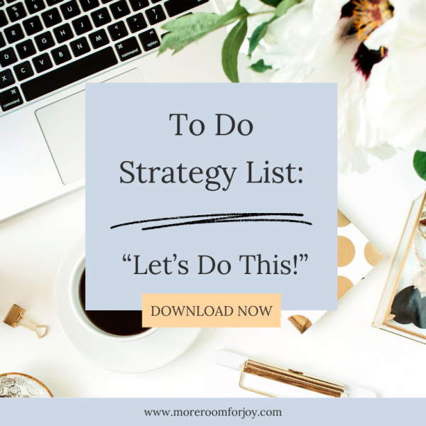 "Let's Do This!" To Do Strategy List