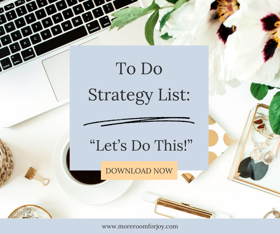 "Let's Do This!" To Do Strategy List
